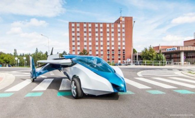 Aeromobil: jumătate avion, jumătate automobil!